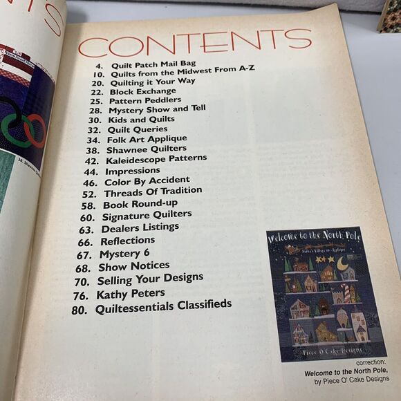 2 Lady's Circle Patchwork Quilts Magazines April & June 1998 Vtg Quilt Patterns - Picture 5 of 11